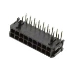 Конектор Micro-Fit3.0 серія 43045 2x9P кутовий на плату